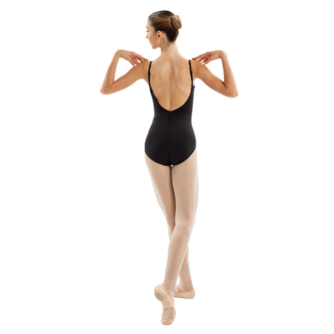 Capezio Essential Camisole leotard, damski dres na cienkich ramiączkach