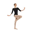 Capezio Essential boatneck, dres dla pań z rękawem 3/4 