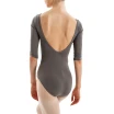 Capezio Essential boatneck, dres dla pań z rękawem 3/4 