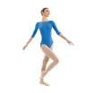 Capezio Essential boatneck, dres dla pań z rękawem 3/4 