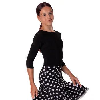 FSD Tamara, trykot dla dziewcząt - Czarny