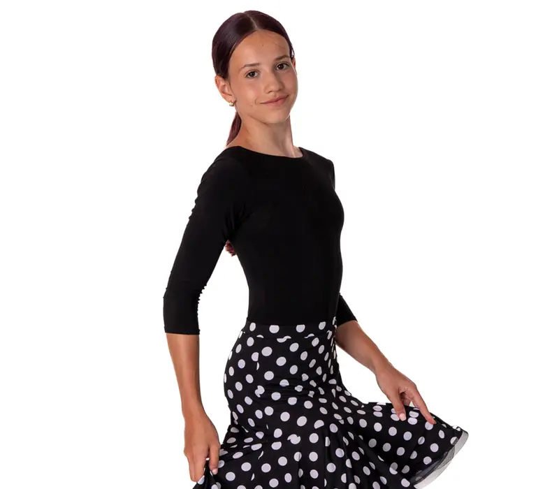 FSD Tamara, trykot dla dziewcząt - Czarny FSD Tamara, trykot dla dziewcząt - Czarny