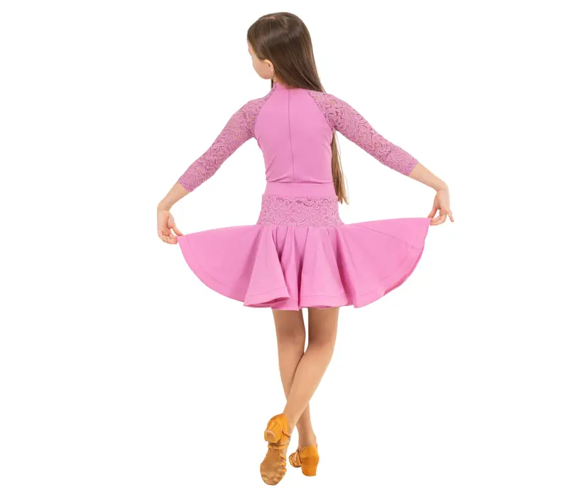 FSD Jasmina, body dla dziewcząt - Jasny jagodowy FSD