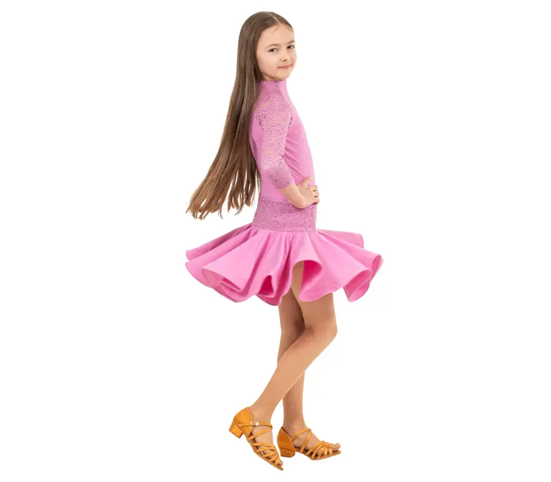 FSD Jasmina, body dla dziewcząt - Jasny jagodowy FSD