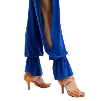 Jana, damskie spodnie na trening - Królewski niebieski