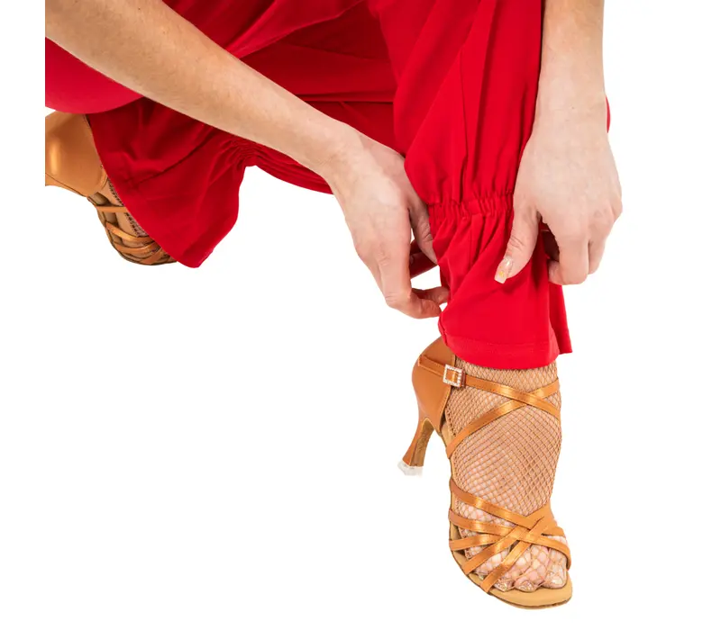 Dana, damskie spodnie treningowe - Czerwony - red