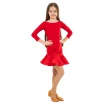 FSD Olivia, sukienka dziewczęca latino - Czerwony - red FSD Olivia, sukienka dziewczęca latino - Czerwony - red