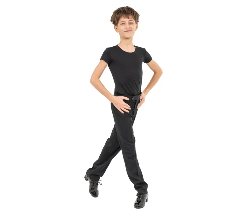 Grand Prix Aaron balroom, koszulka chłopięca - Czarny