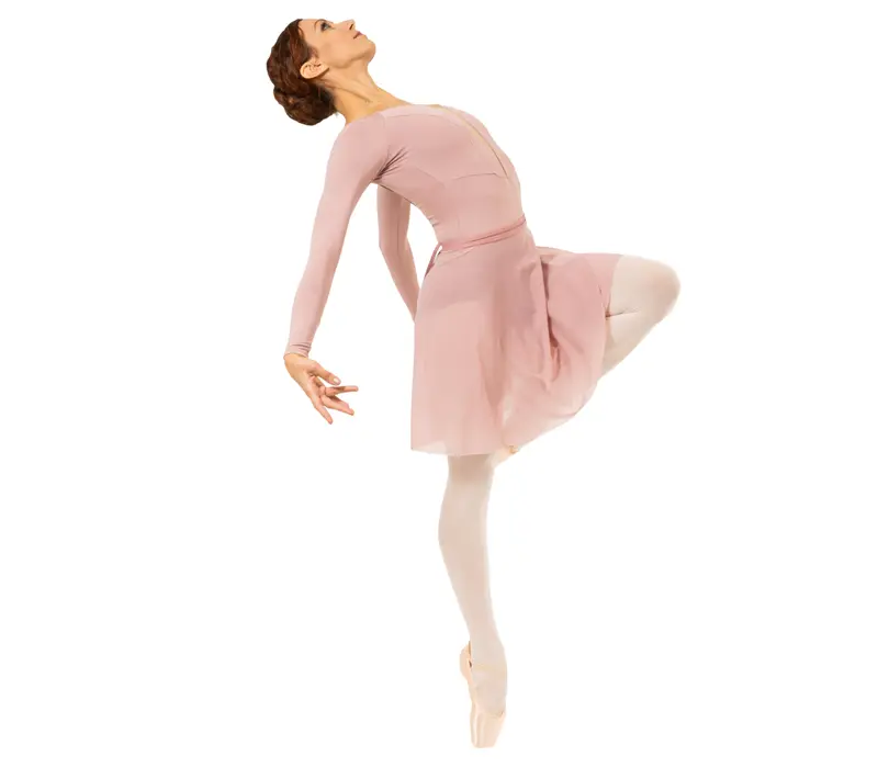 Le Secret Danica, trykot dla kobiet z długim rękawem Le Secret Danica, trykot dla kobiet z długim rękawem - Koralowy migdał GP