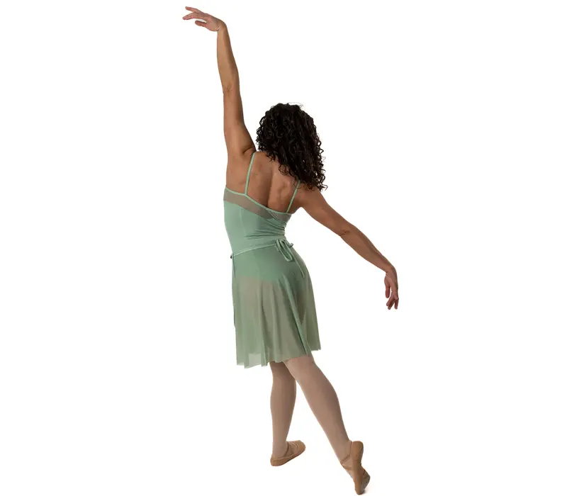 Oliveria, spódnica wiązana do kolan Oliveria, spódnica wiązana do kolan - Ciało-nude