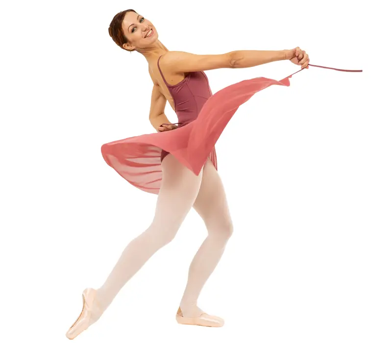 Symphony Oliveria, spódnica zawiązywana do kolan Symphony Oliveria, spódnica zawiązywana do kolan - Biały