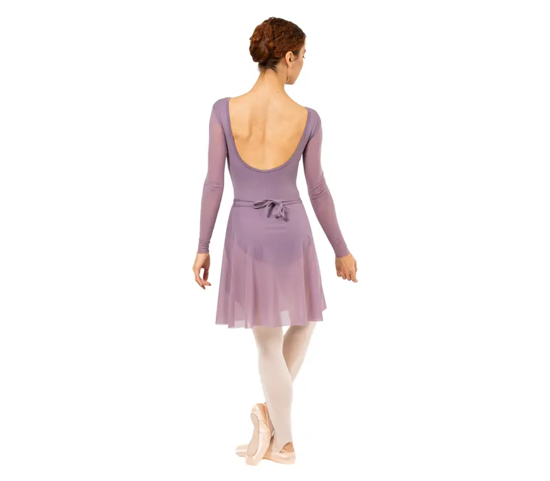 Symphony Oliveria, spódnica zawiązywana do kolan Symphony Oliveria, spódnica zawiązywana do kolan - Fioletowy - Vintage violet GP