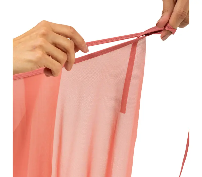 Symphony Oliveria, spódnica zawiązywana do kolan Symphony Oliveria, spódnica zawiązywana do kolan - Biały