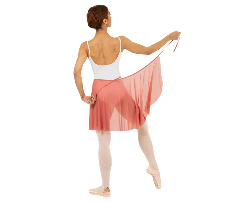 Symphony Oliveria, spódnica zawiązywana do kolan Symphony Oliveria, spódnica zawiązywana do kolan - Biały