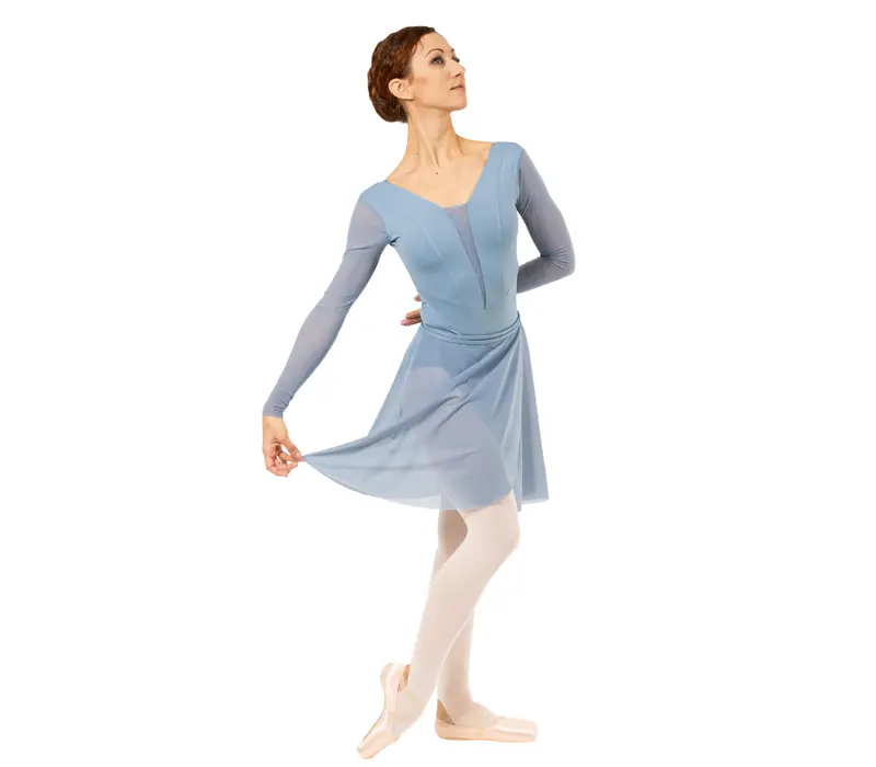 Symphony Oliveria, spódnica zawiązywana do kolan Symphony Oliveria, spódnica zawiązywana do kolan - Biały