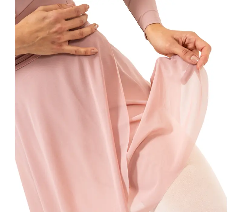 Symphony Oliveria, spódnica zawiązywana do kolan Symphony Oliveria, spódnica zawiązywana do kolan - Biały