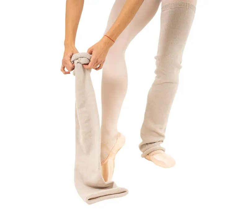 Intermezzo Ganesha, podkolanówki z dzianiny Intermezzo Ganesha, podkolanówki z dzianiny - Beżowy