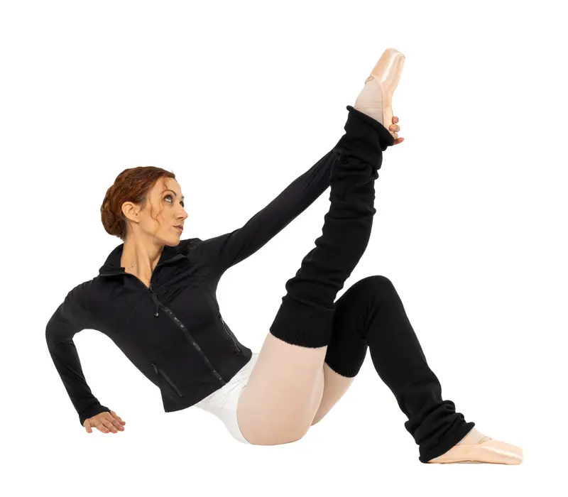 Intermezzo Ganesha, podkolanówki z dzianiny - Czarny Intermezzo Ganesha, podkolanówki z dzianiny - Czarny