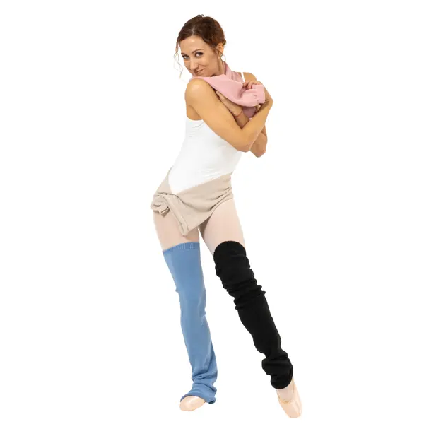 Intermezzo Ganesha, podkolanówki z dzianiny