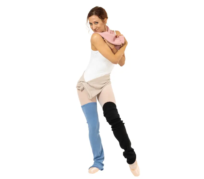 Intermezzo Ganesha, podkolanówki z dzianiny Intermezzo Ganesha, podkolanówki z dzianiny - Łosoś - salamon