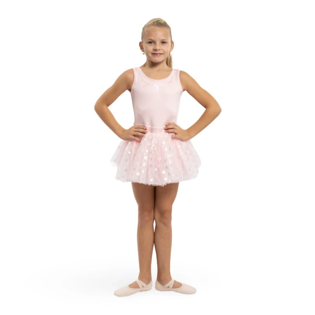 Mirella Glow tank, trykot na grubych ramiączkach ze spódniczką tutu Mirella Glow tank, trykot na grubych ramiączkach ze spódniczką tutu