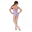 Mirella Soft mesh cap sleeve leotard, dziecięcy trykot Mirella Soft mesh cap sleeve leotard, dziecięcy trykot