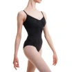Mirella MB7224 Scoop Neck low back cami leotard, trykot z cienkimi ramiączkami