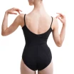 Mirella MB7224 Scoop Neck low back cami leotard, trykot z cienkimi ramiączkami