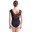 Mirella Pleated Bod Cap sleeve leotard M5096LM, trykot damska z rękawami Mirella Pleated Bod Cap sleeve leotard M5096LM, trykot damska z rękawami