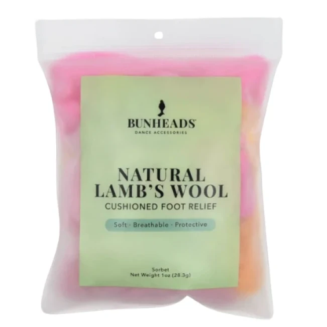 Bunheads Bamboo Lamb´s Wool, naturalna wełna