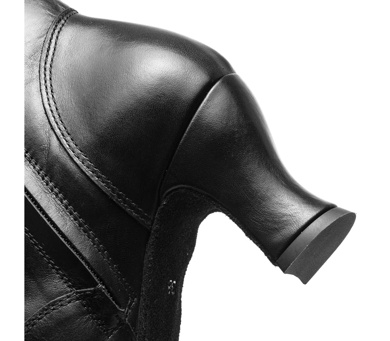 Rumpf Betty, damskie skórzane buty taneczne - Czarny Rumpf Betty, damskie skórzane buty taneczne - Czarny