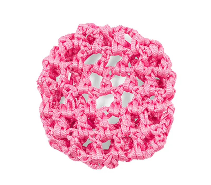 Rumpf Bun cover, kolorowa siateczka na kok - Różowy - pink 