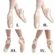 So Danca Alina I, pointy baletowe z niższym noskiem krój U