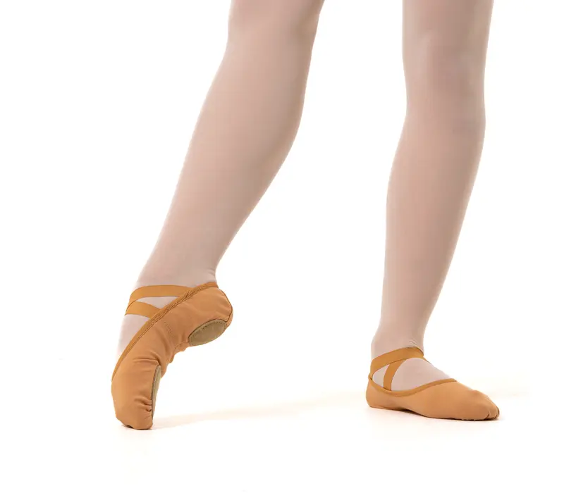 So Danca SD16, damskie elastyczne baletki - Ciało - sand 