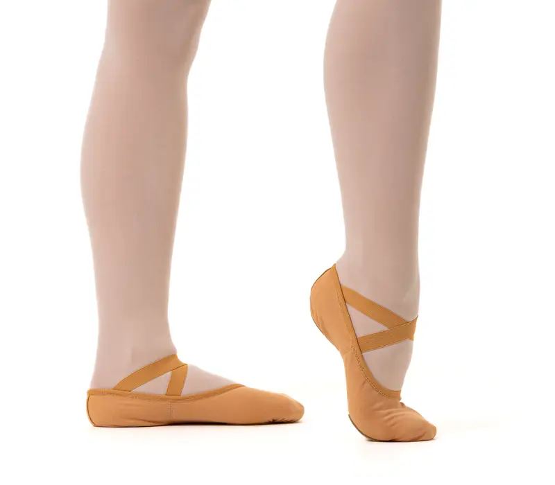 So Danca SD16, damskie elastyczne baletki - Ciało - sand 