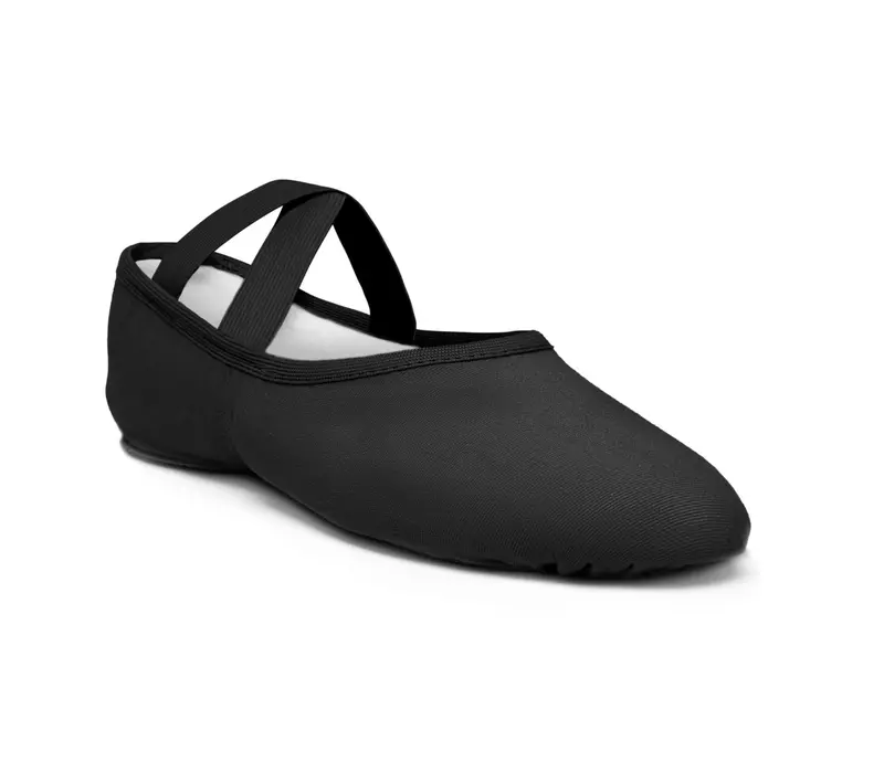 So Danca SD16, męskie elastyczne baletki - Czarny