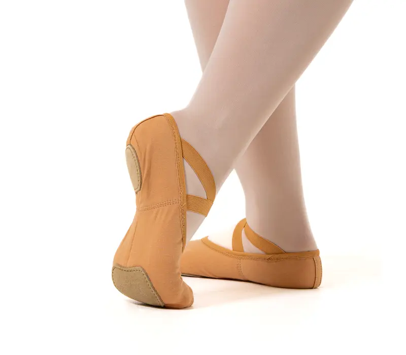 So Danca SD16, damskie elastyczne baletki - Ciało - sand 
