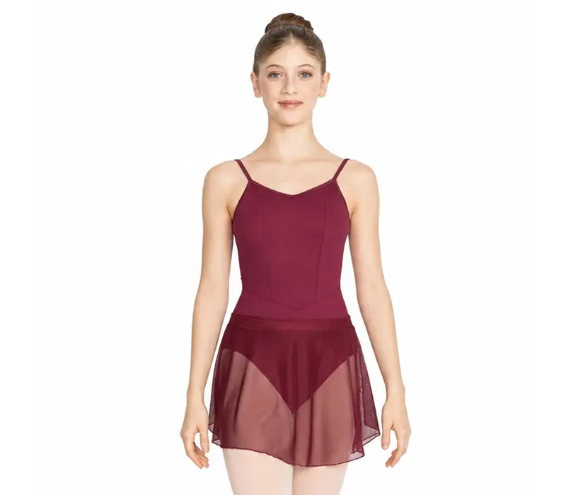 So Danca Wave pull on, spódnica damska - Bordowa - burgundy So Danca Wave pull on, spódnica damska - Bordowa - burgundy