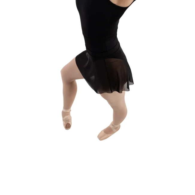 Bloch Jaye Mesh Skirt, damska spódnica z elastycznym pasem 