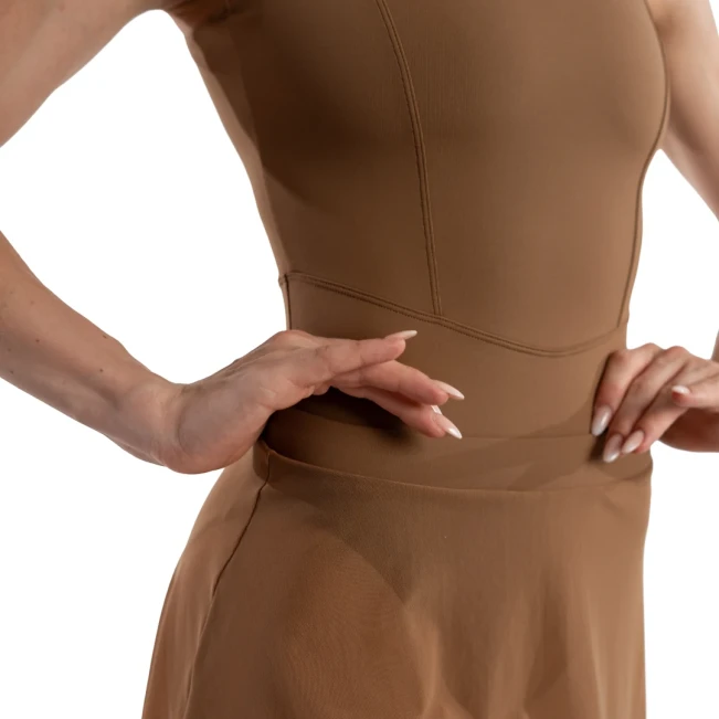 Bloch Jaye Mesh Skirt, damska spódnica z elastycznym pasem 