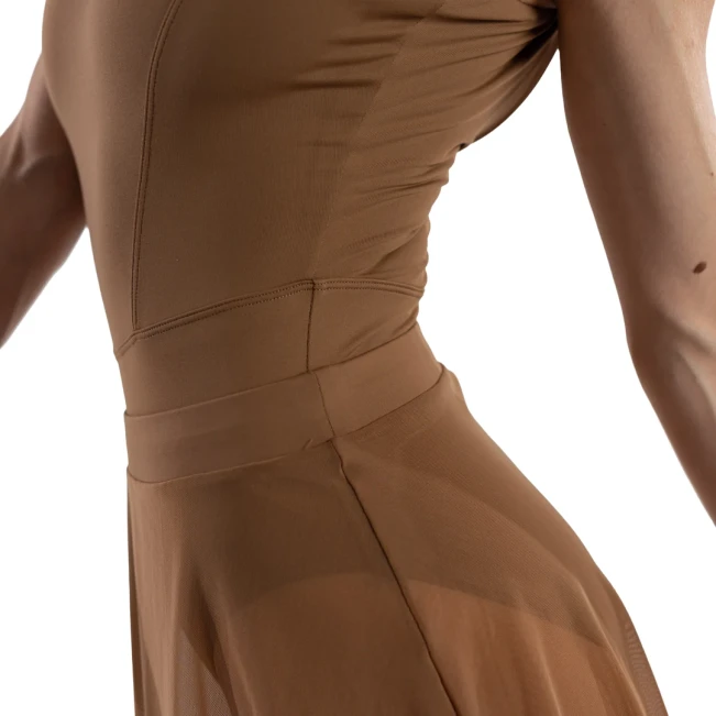 Bloch Jaye Mesh Skirt, damska spódnica z elastycznym pasem 