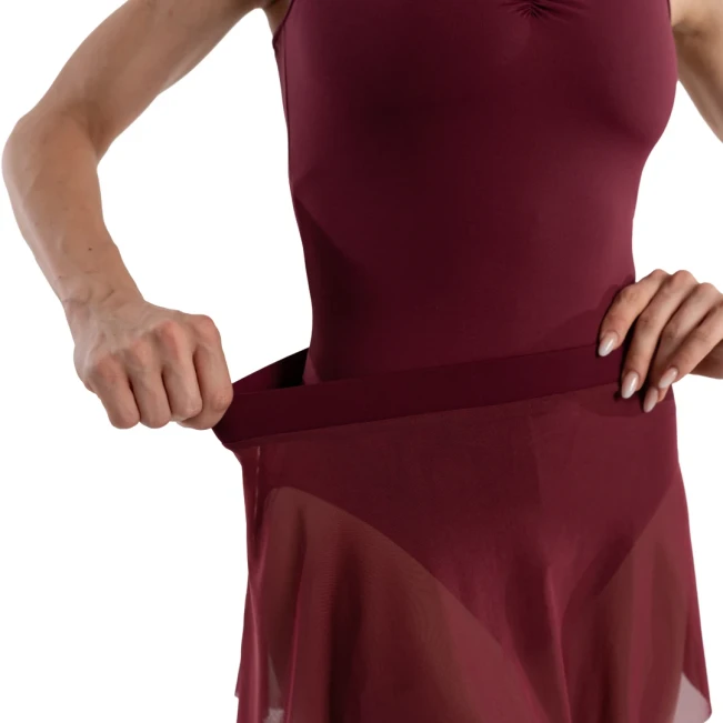 Bloch Jaye Mesh Skirt, damska spódnica z elastycznym pasem 