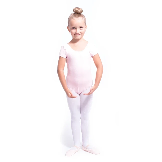 Bloch Ballet, trykot bawełniany dziecięcy z krótkimi rękawkami Bloch Ballet, trykot bawełniany dziecięcy z krótkimi rękawkami
