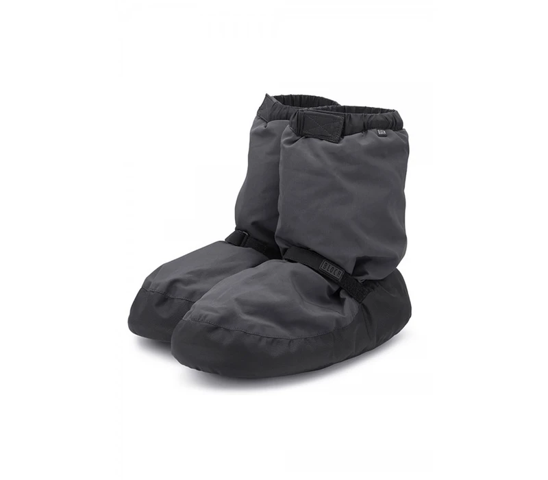 Bloch Booties jednokolorowe dla kobiet - Czarna charcoal Bloch