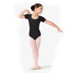 Bloch Ballet, trykot bawełniany dziecięcy z krótkimi rękawkami - Czarny Bloch Ballet, trykot bawełniany dziecięcy z krótkimi rękawkami - Czarny