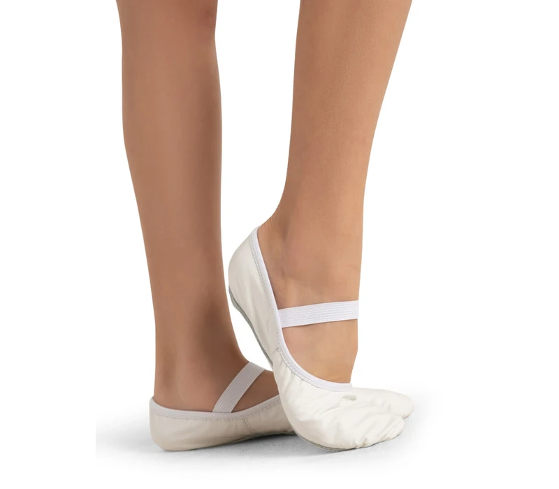 Capezio Daisy 205C,buty,biszkopty baletowe dla dzieci - Biela