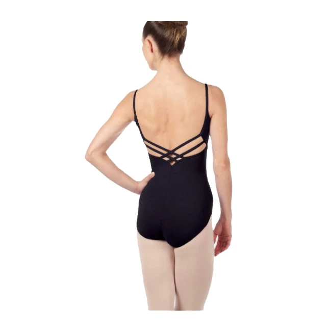 Capezio V neck, damski trykot baletowy na cienkich ramiączkach Capezio V neck, damski trykot baletowy na cienkich ramiączkach