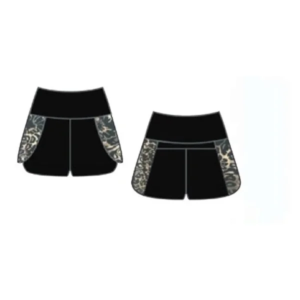 Capezio Damask Shorts, spodenki damskie