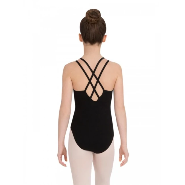 Capezio Double strap camisole leotard, dziecięcy trykot baletowy
