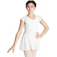 Capezio flutter sleeve dress, trykot ze spódnicą